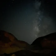 White Desert Stargazing