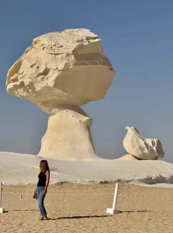 White Desert Egypt landscape