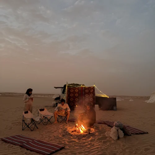 Travelers need both sun protection and evening layers