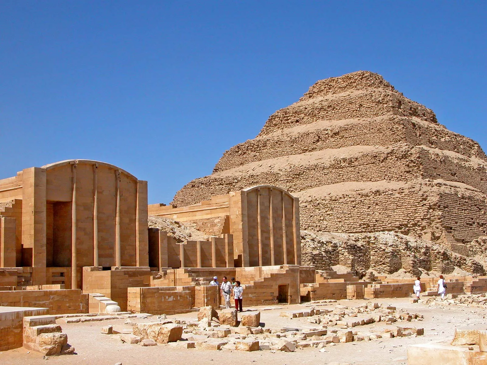 Step Pyramid of Djoser at Saqqara, Egypt